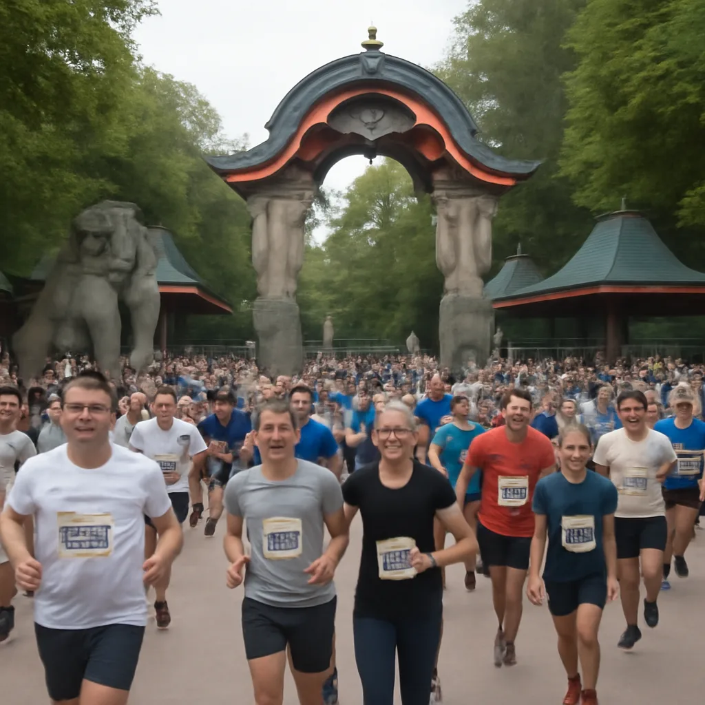 8000 Läufer erobern den Tierpark Berlin beim großen Lauf