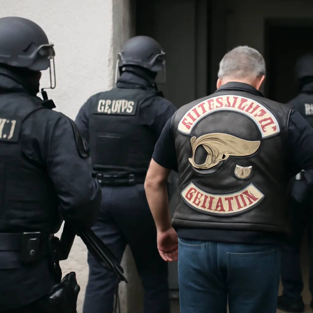 Razzia gegen Hells Angels: 71 Verdächtige in mehreren Bundesländern