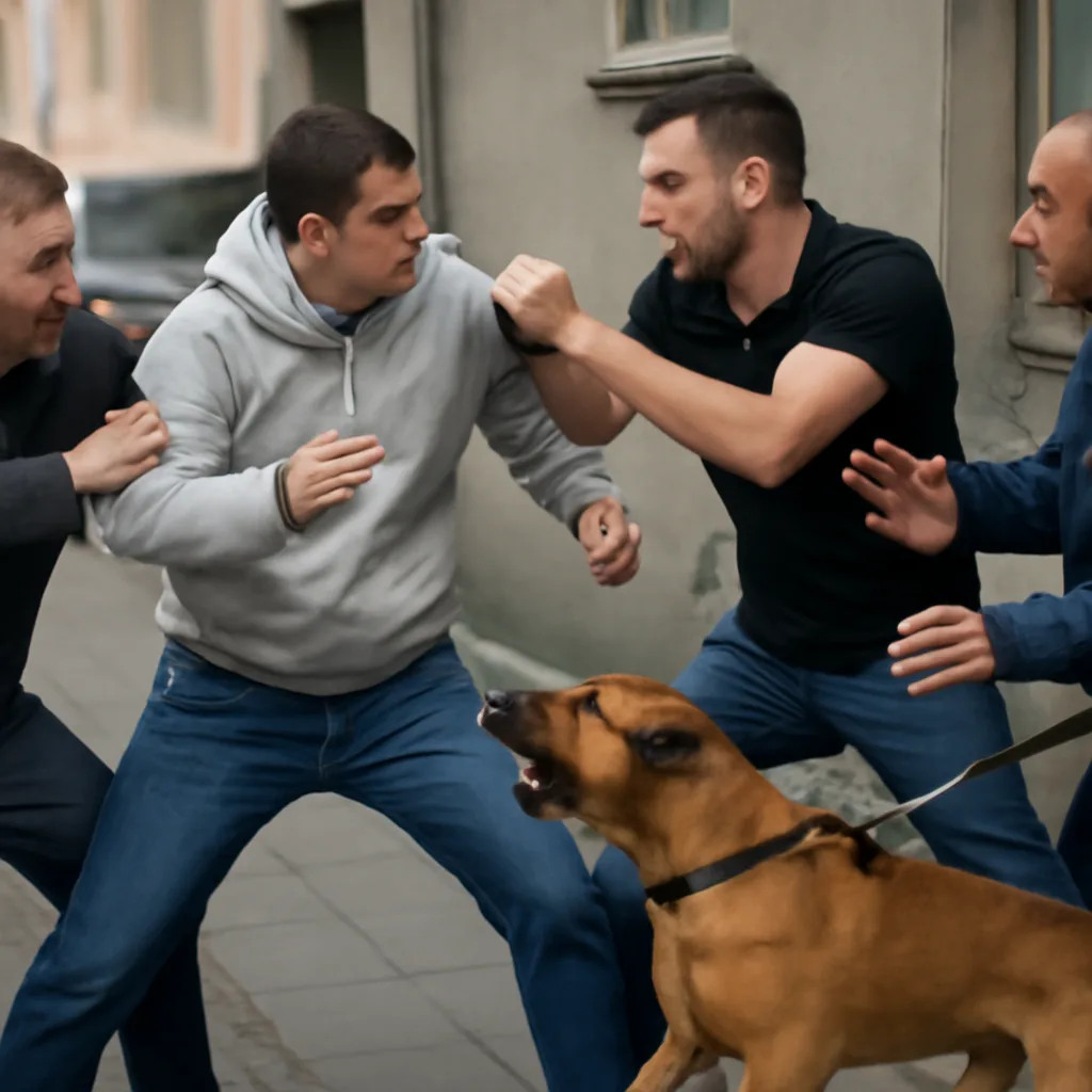 Schlägerei in Moabit: Vier Männer und ein Hund im Streit verwickelt