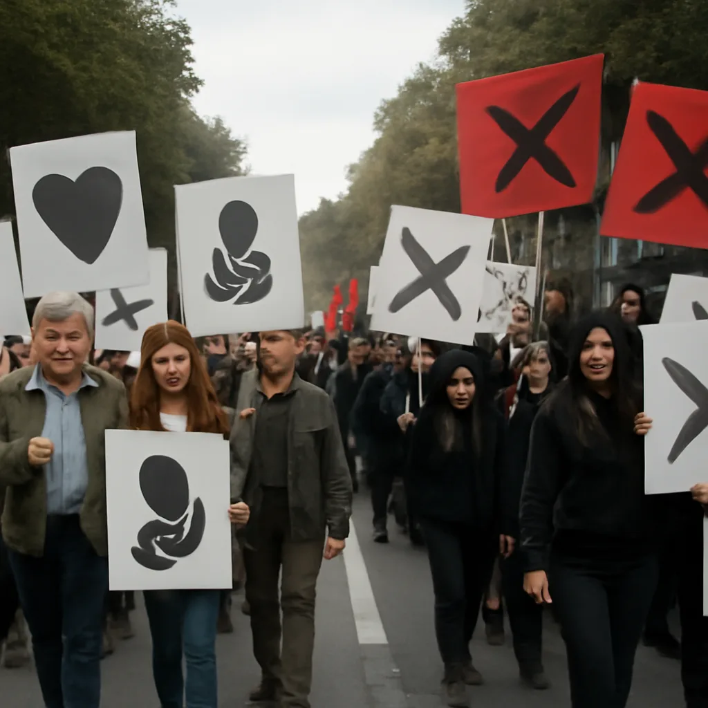 Großer Marsch für das Leben in Berlin: Protest und Gegendemonstration