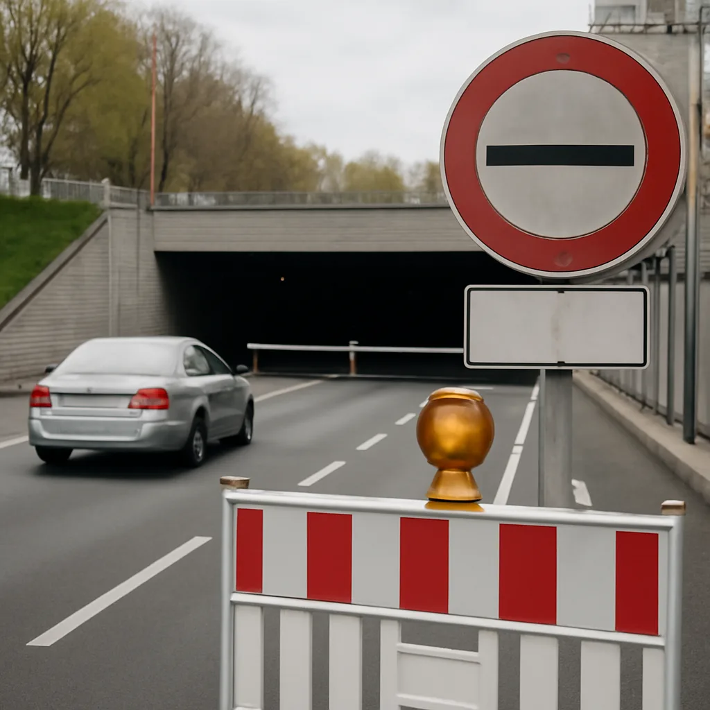 Wichtige Mitteilung für Autofahrer: Tiergartentunnel ab Dienstagabend gesperrt