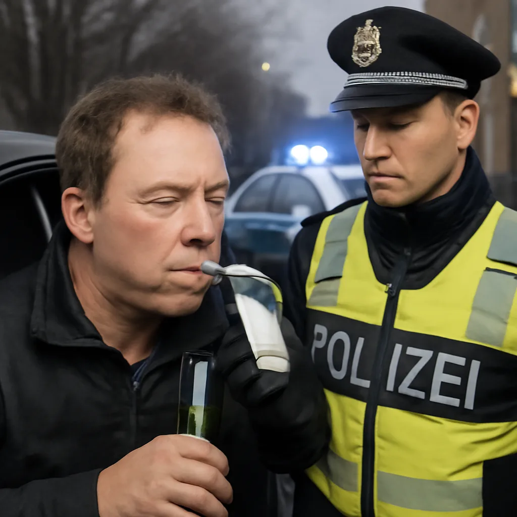 Berliner Polizei stoppt 44-Jährigen mit 3,3 Promille am Steuer