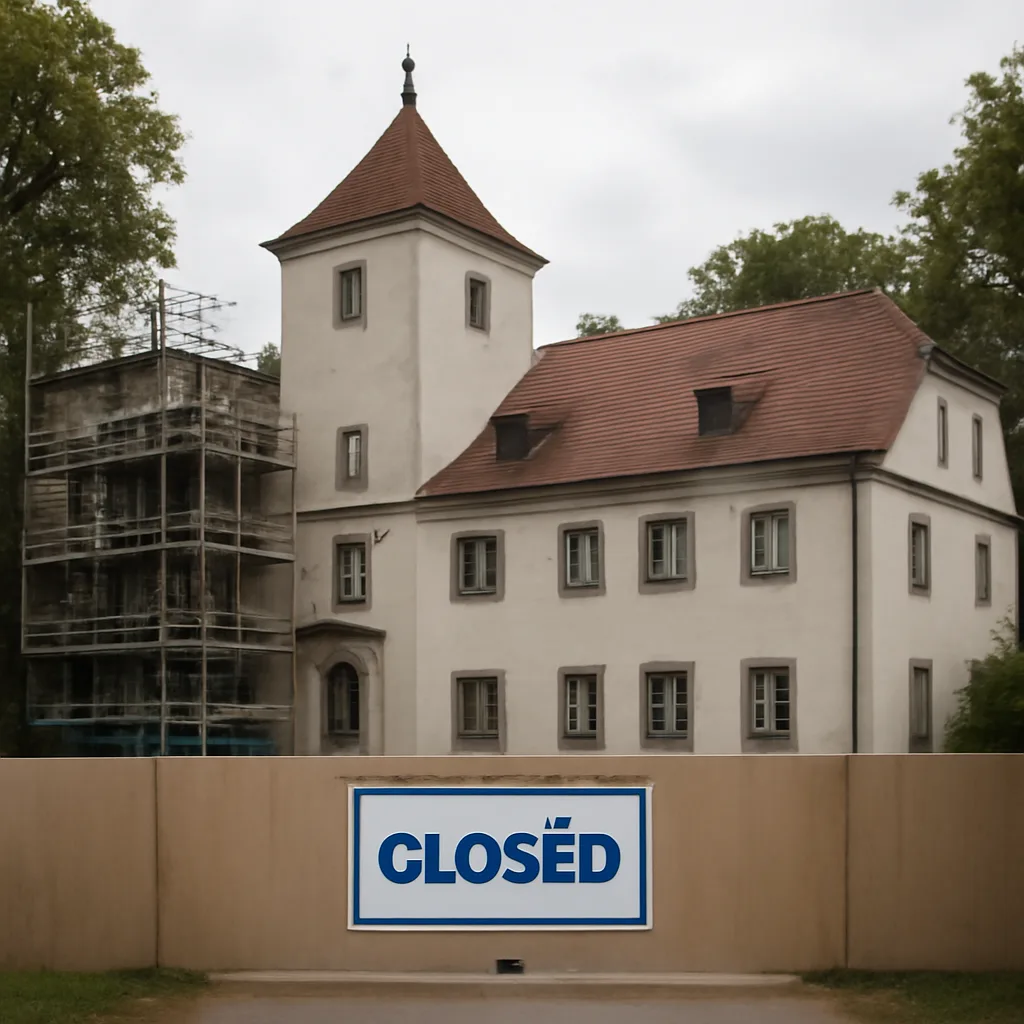 Jagdschloss Grunewald wegen Sanierung geschlossen