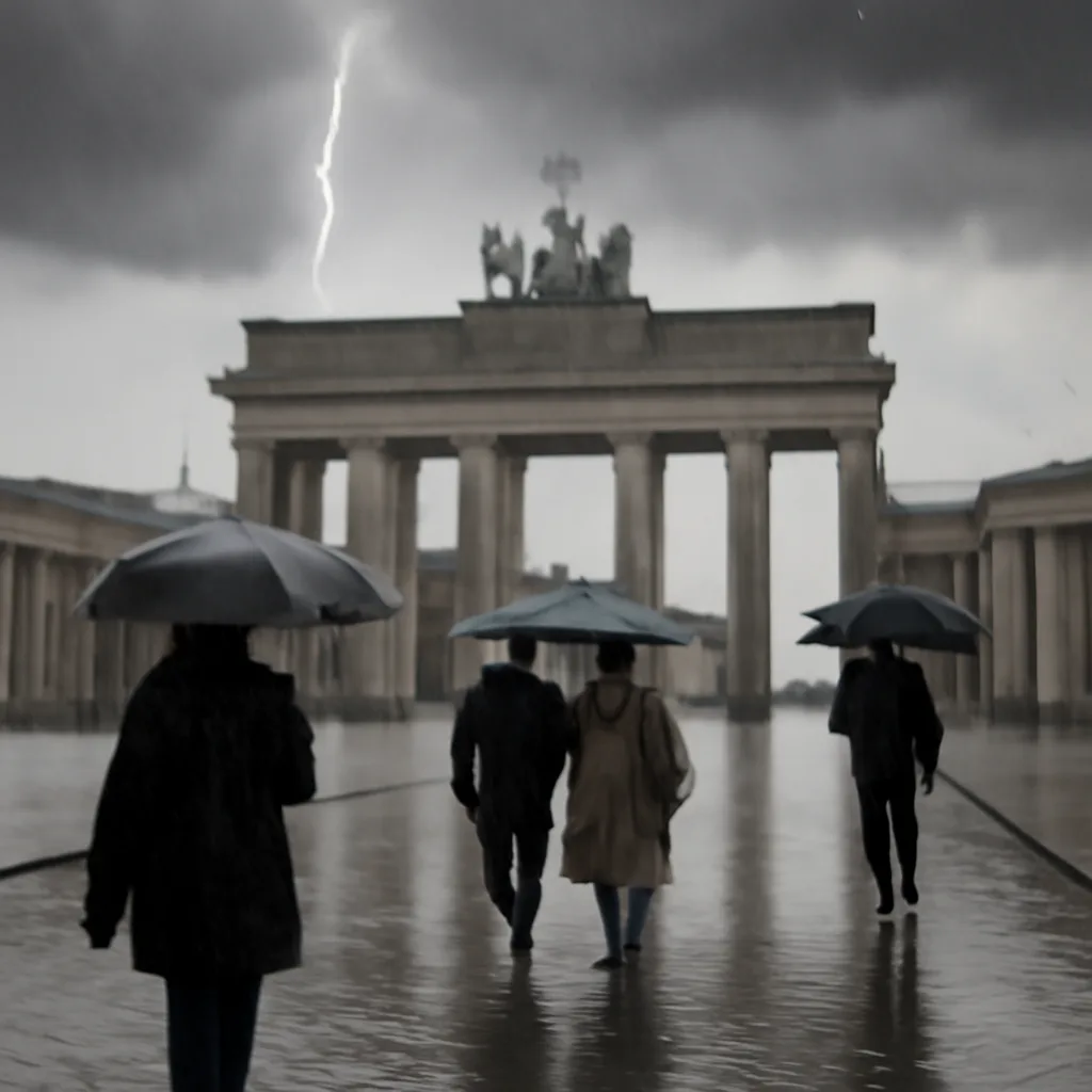 Abkühlung in Berlin: Regen und Gewitter am Wochenende erwartet