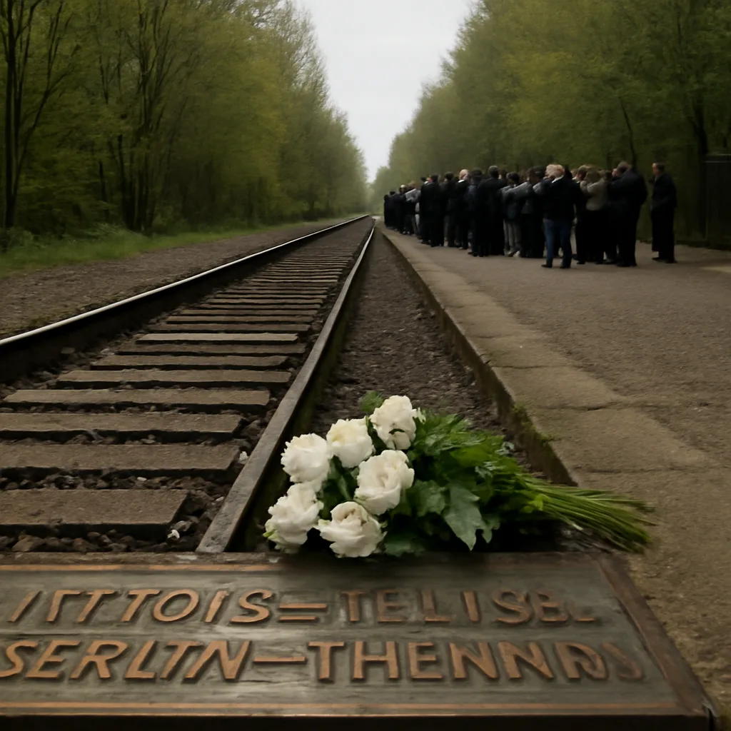 85 Jahre Mahnmal Gleis 17: Gedenken an deportierte Jüdinnen und Juden in Berlin