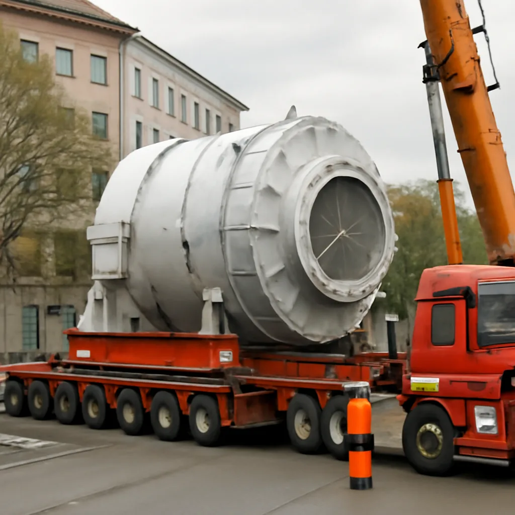 420-Tonnen-Turbine revolutioniert Transport in Moabit