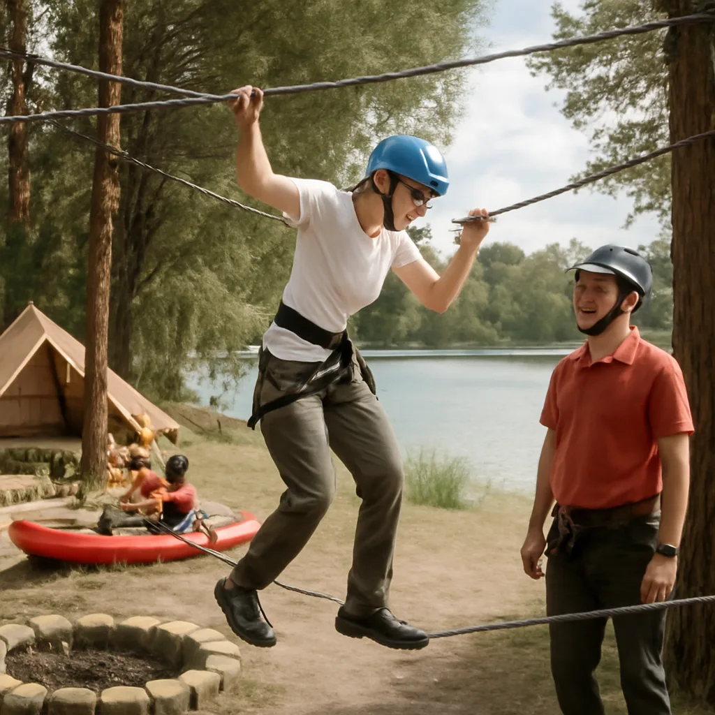Einzigartige Erlebnisse im Gussower Erlebniscamp