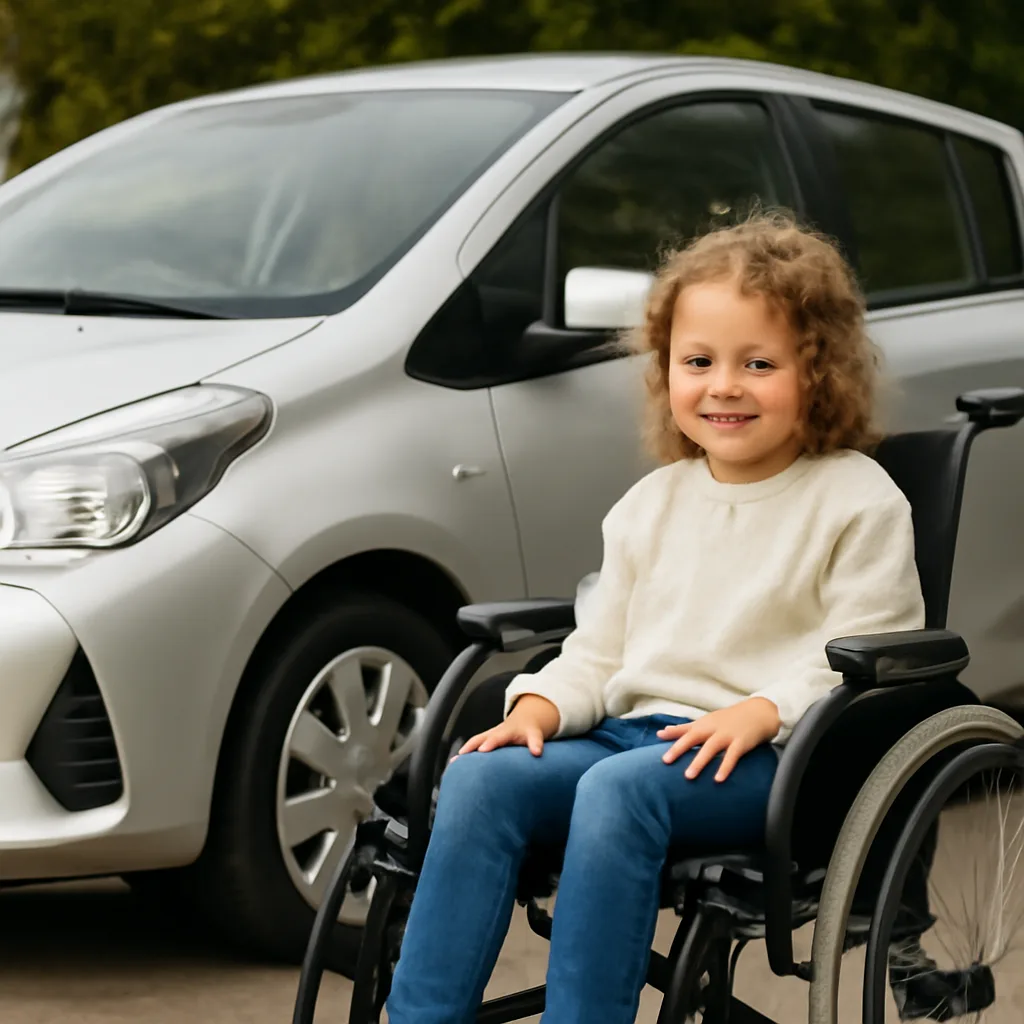 Frida (6) im Rollstuhl erhält Auto: Ein Geschenk der Freiheit