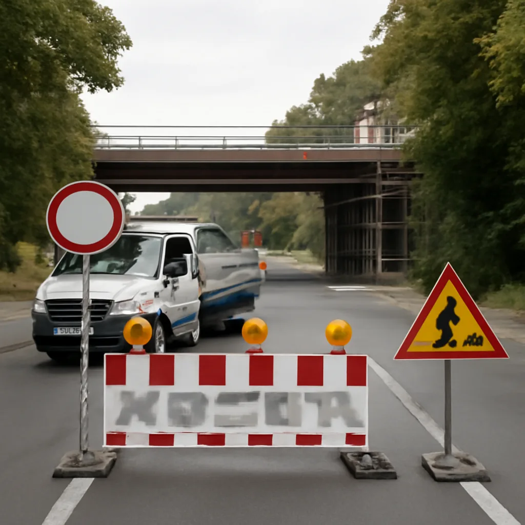 Halenseestraße Ost: 26-stündige Sperrung wegen Brückenarbeiten