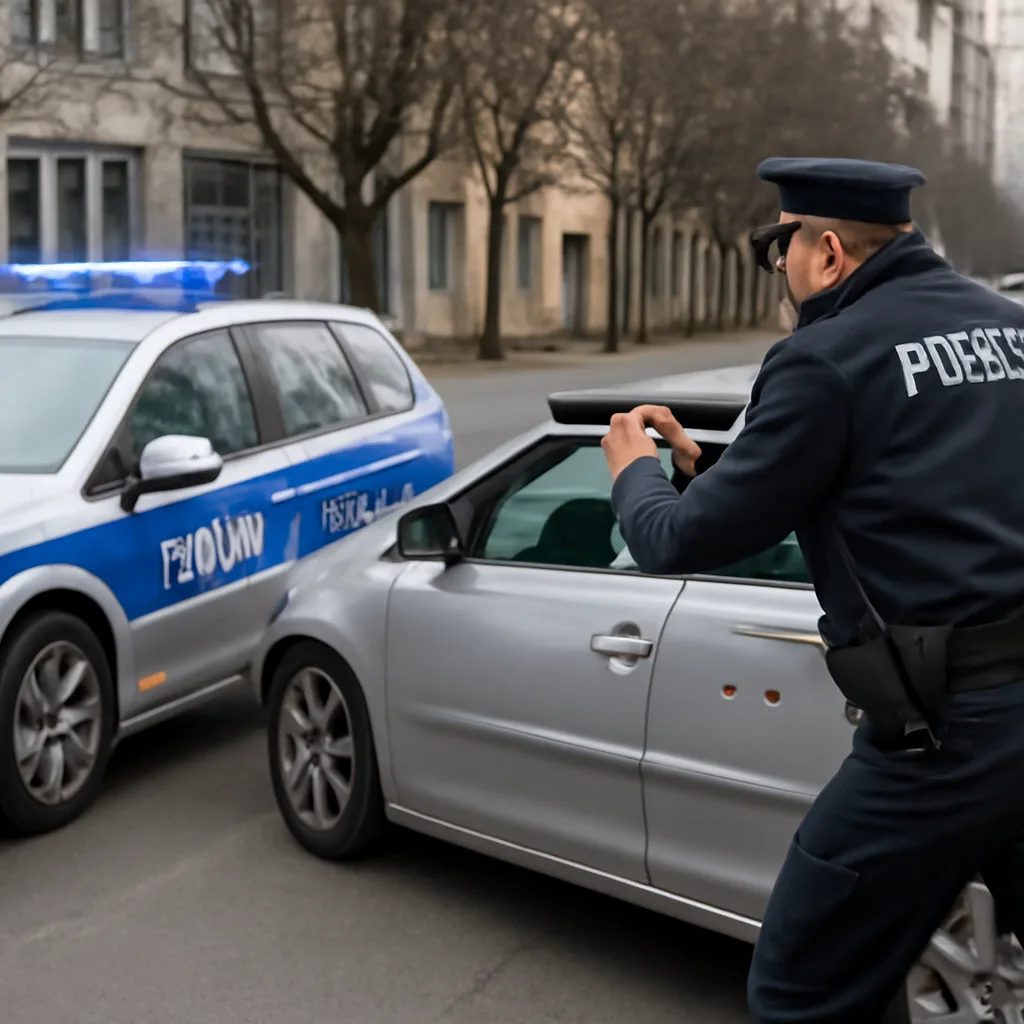 Polizei schießt Autofahrer nach Verfolgungsjagd in Berlin-Mitte an
