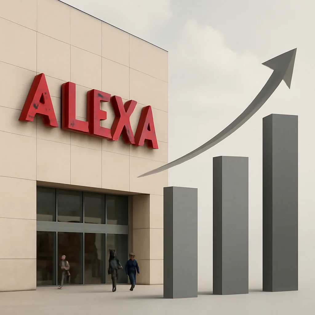 Alexa Shoppingcenter springt im Ranking auf Platz drei