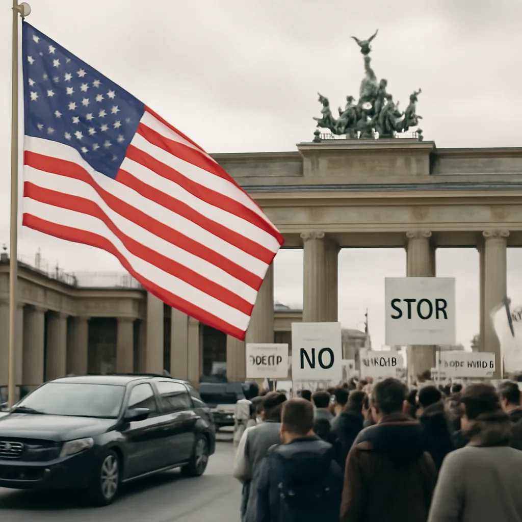Berlin steht vor herausfordernder Woche mit Staatsbesuch und Protesten