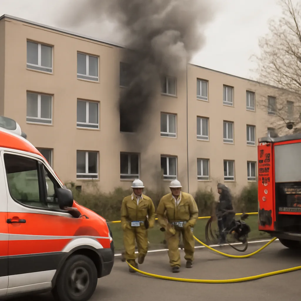 Brand in betreuter Wohneinrichtung in Berlin-Biesdorf – zehn Verletzte