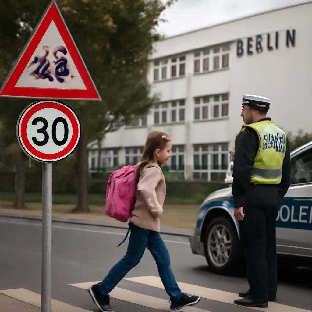 Neues Sicherheitskonzept für Schulwege in Berlin