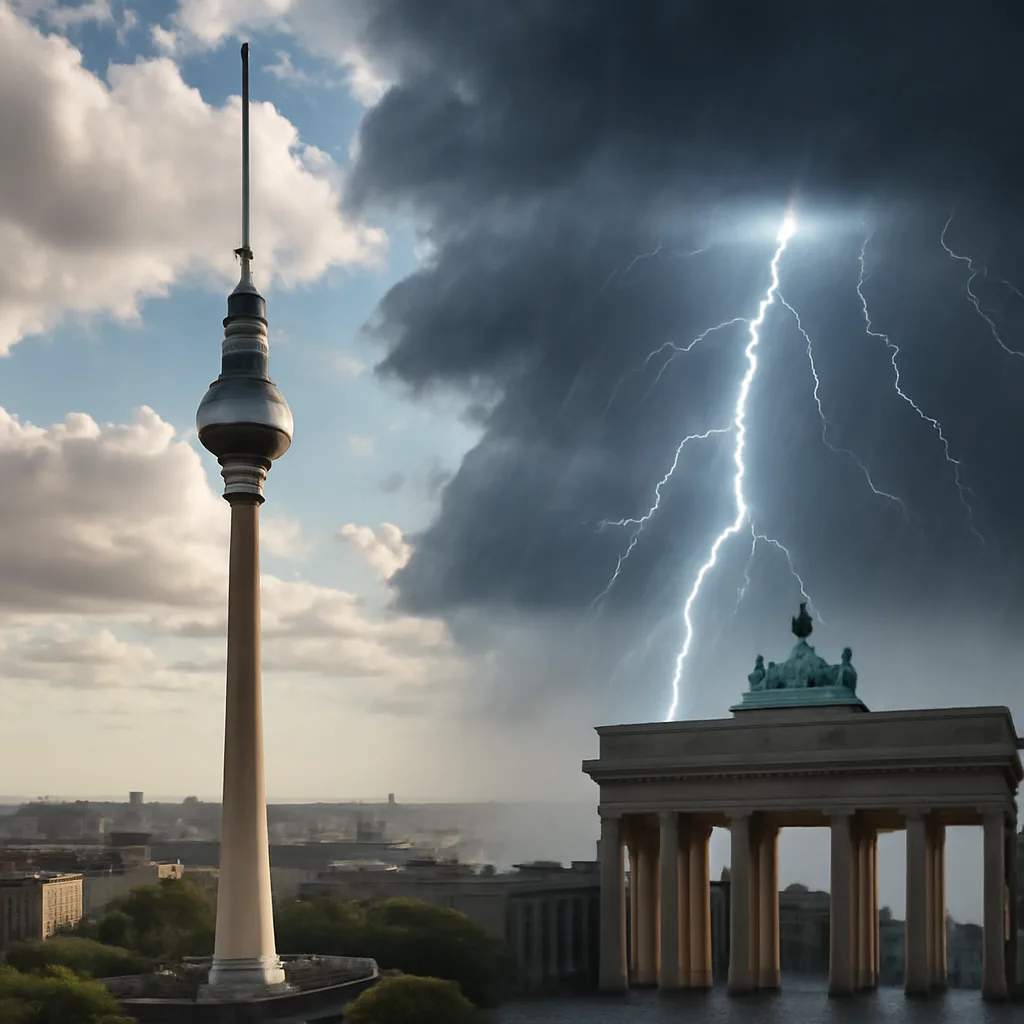 Berliner Wetterumschwung: Schauer und Gewitter voraus