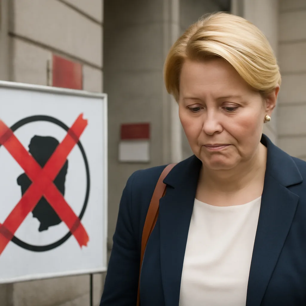Giffey verliert Direktmandat und könnte aus der Politik ausscheiden