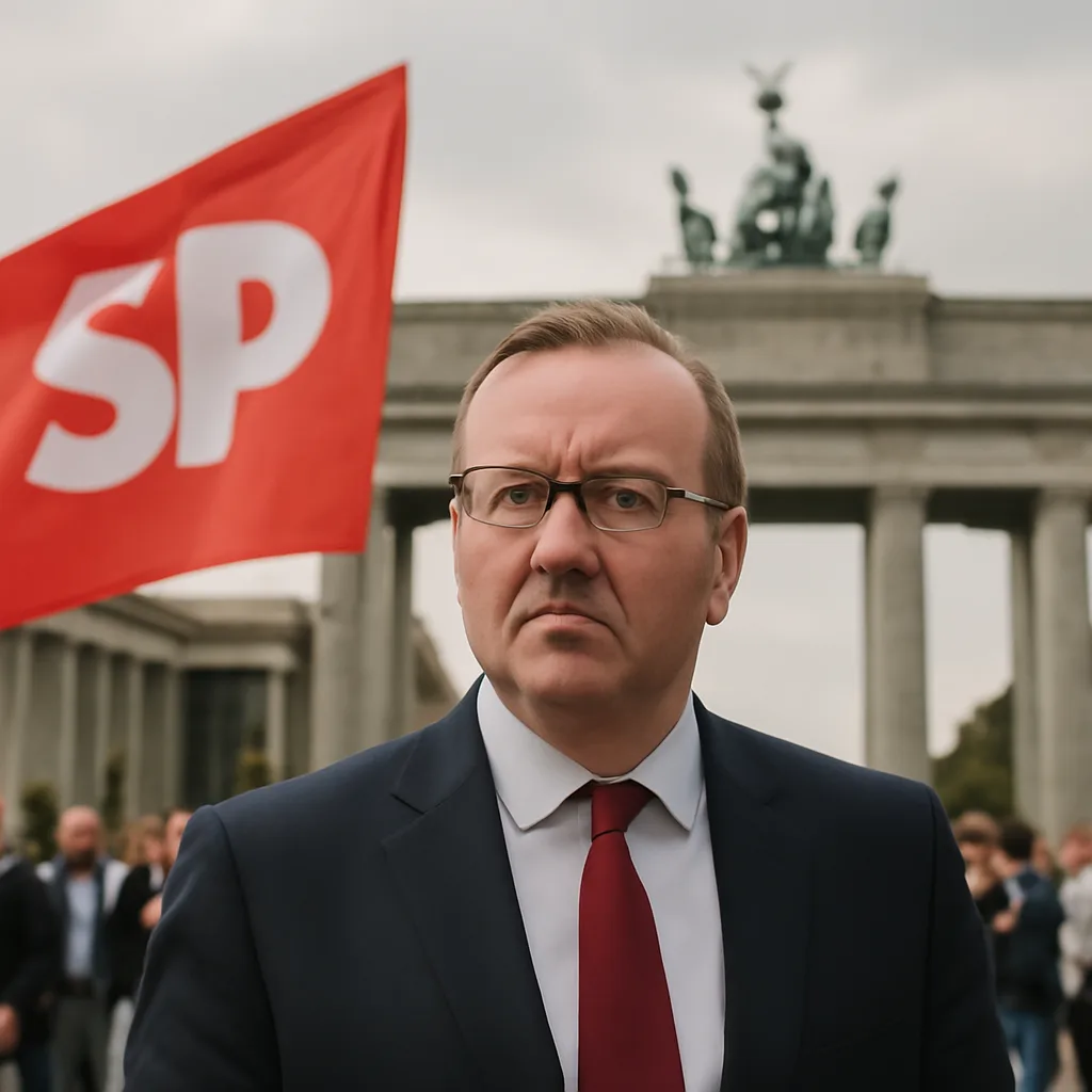 Pistorius in Berlin: SPD-Kampfgeist vor der Wahl