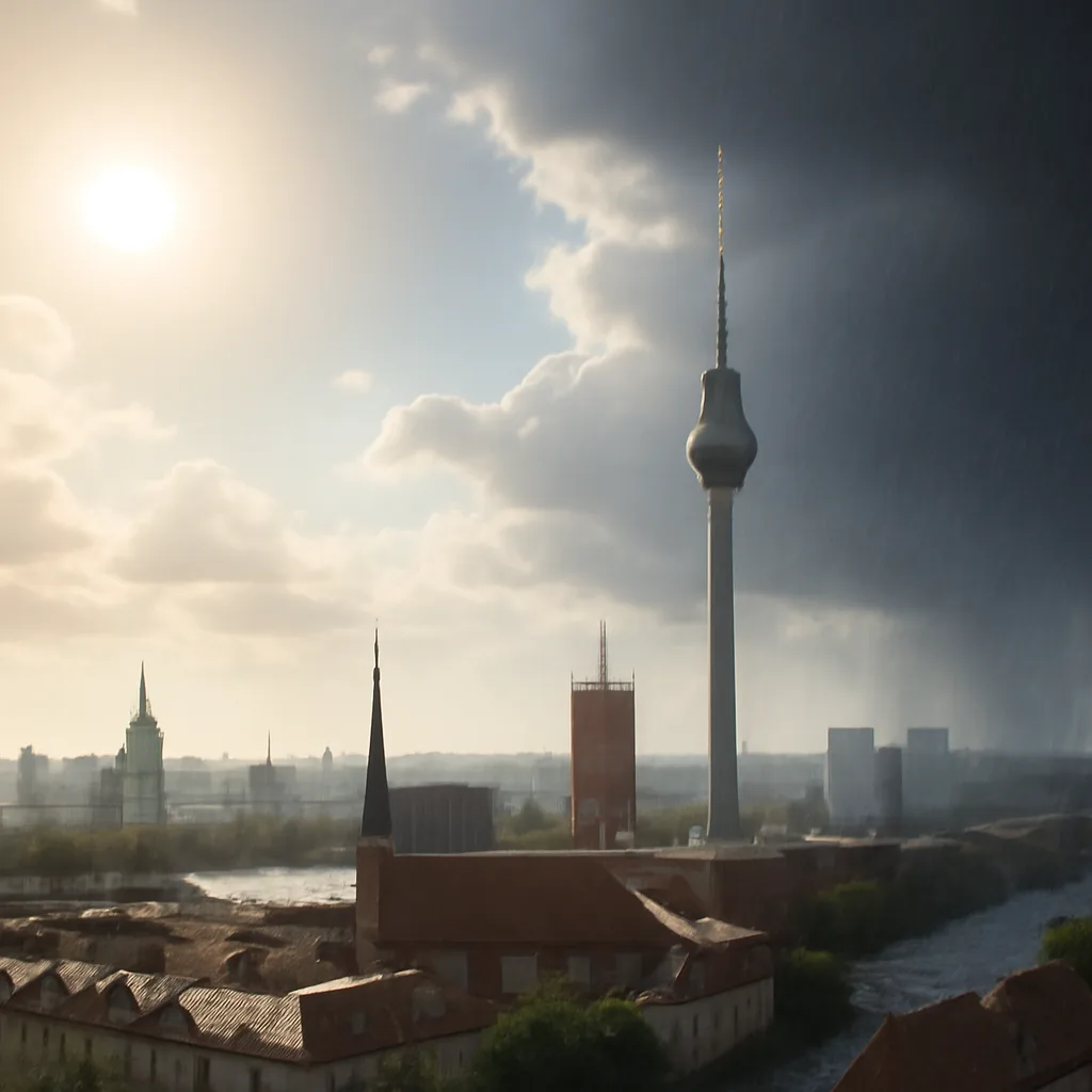Sommer bringt kurzfristige Wärme nach Berlin, gefolgt von Regen