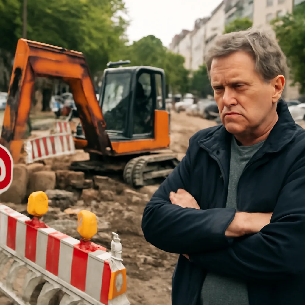 Anwohner am Maybachufer sind genervt vom Baustellenchaos