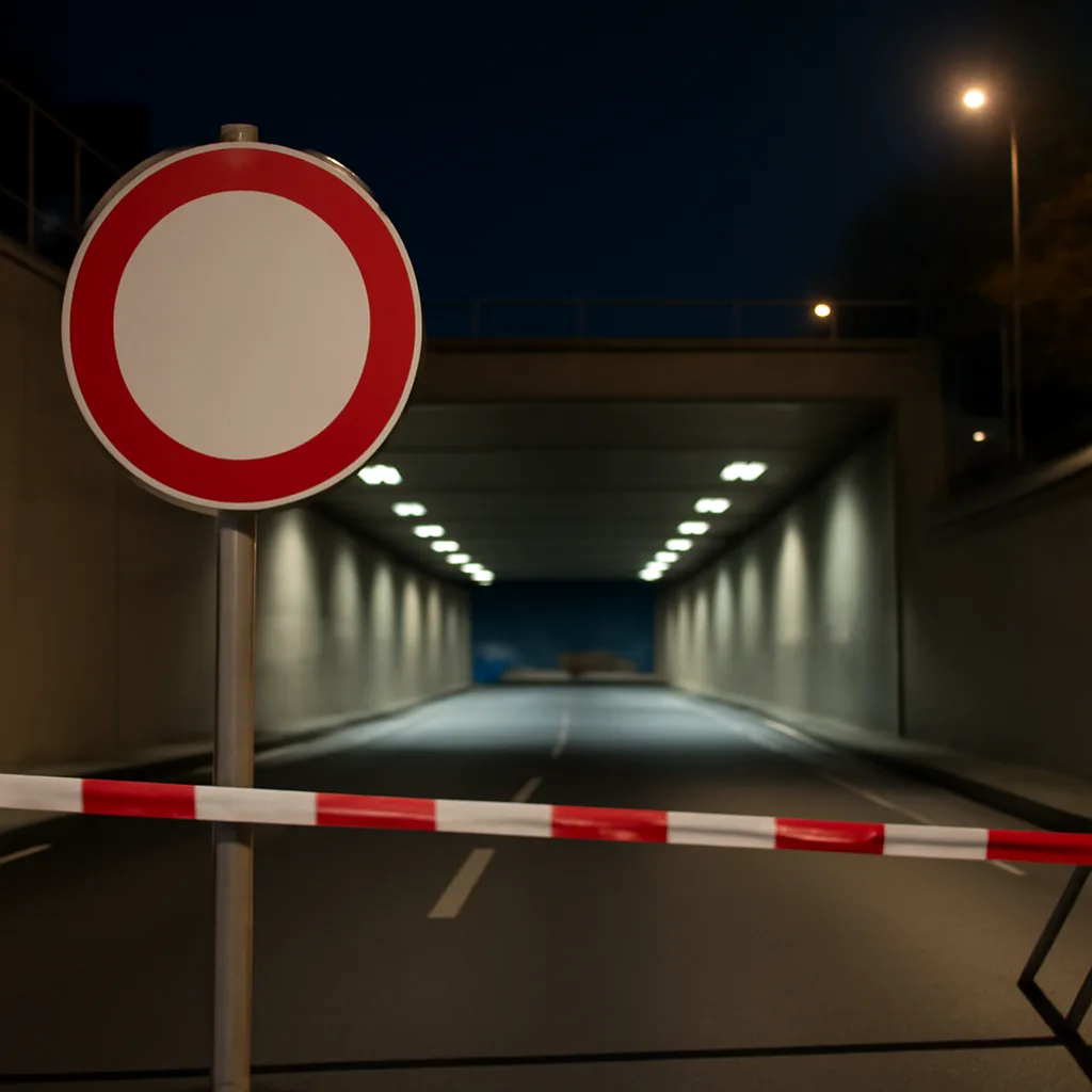 Tiergartentunnel bleibt vorerst nachts gesperrt – Gründe erklärt