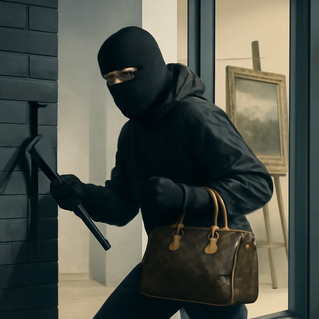 Schneller Einbruch in Berliner Auktionshaus – Kunst und Louis Vuitton gestohlen