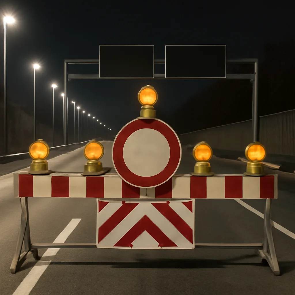 Wichtige Verkehrsinformationen: A113 Vollsperrungen nachts