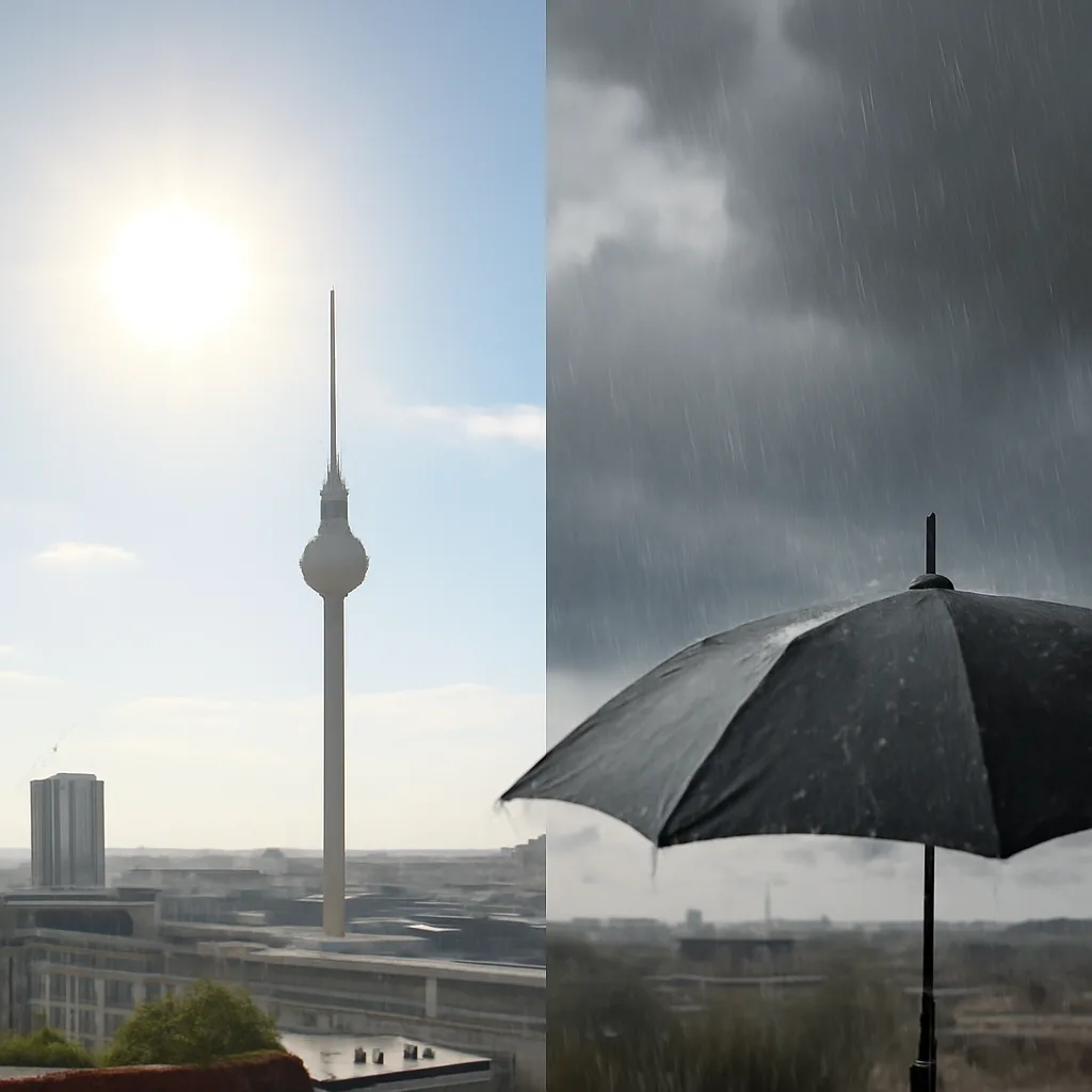 Berliner Wetterprognose: Trockener Wochenstart, Regen folgt
