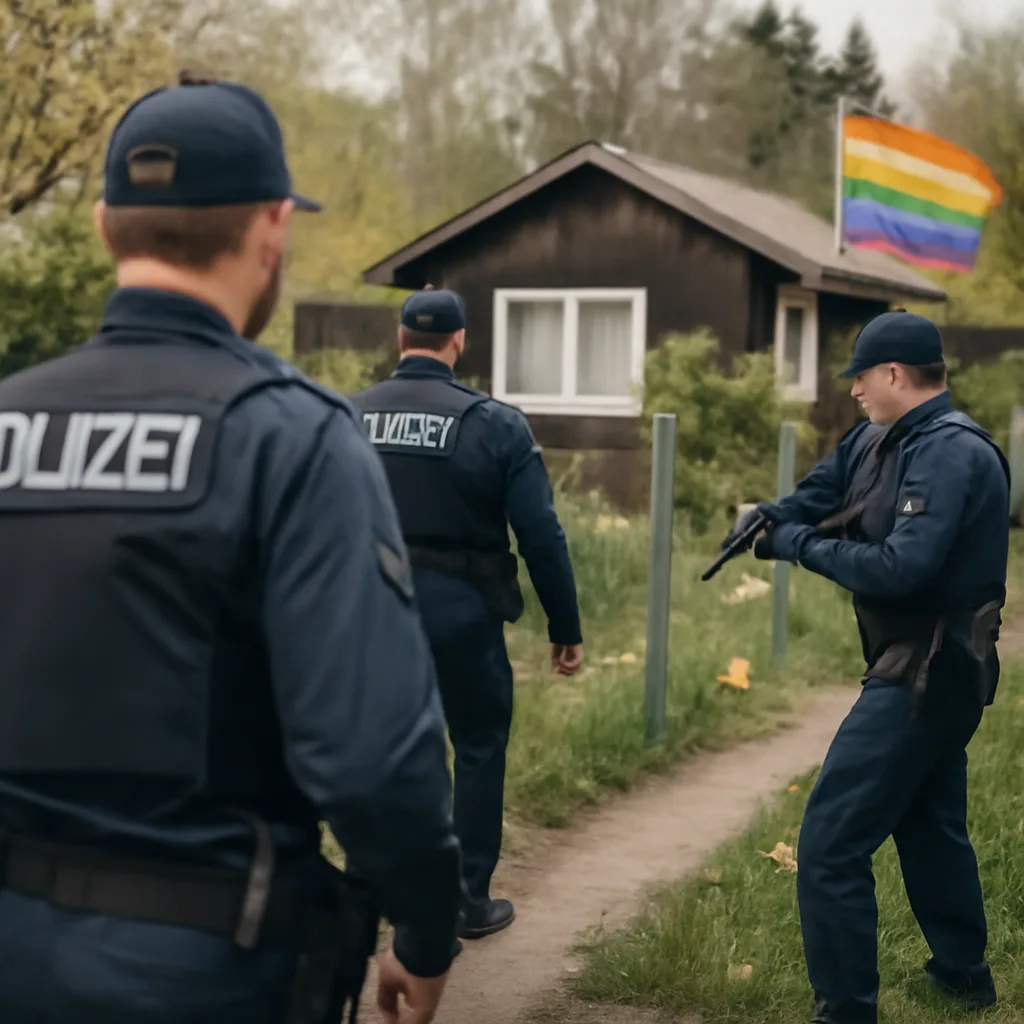 Polizeieinsatz im Kleingarten: Niemand dachte an CSD-Terror