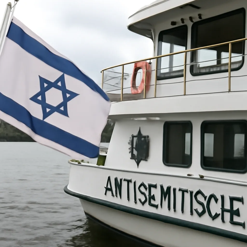 Antisemitische Beschimpfung auf jüdischem Kulturschiff im Wannsee
