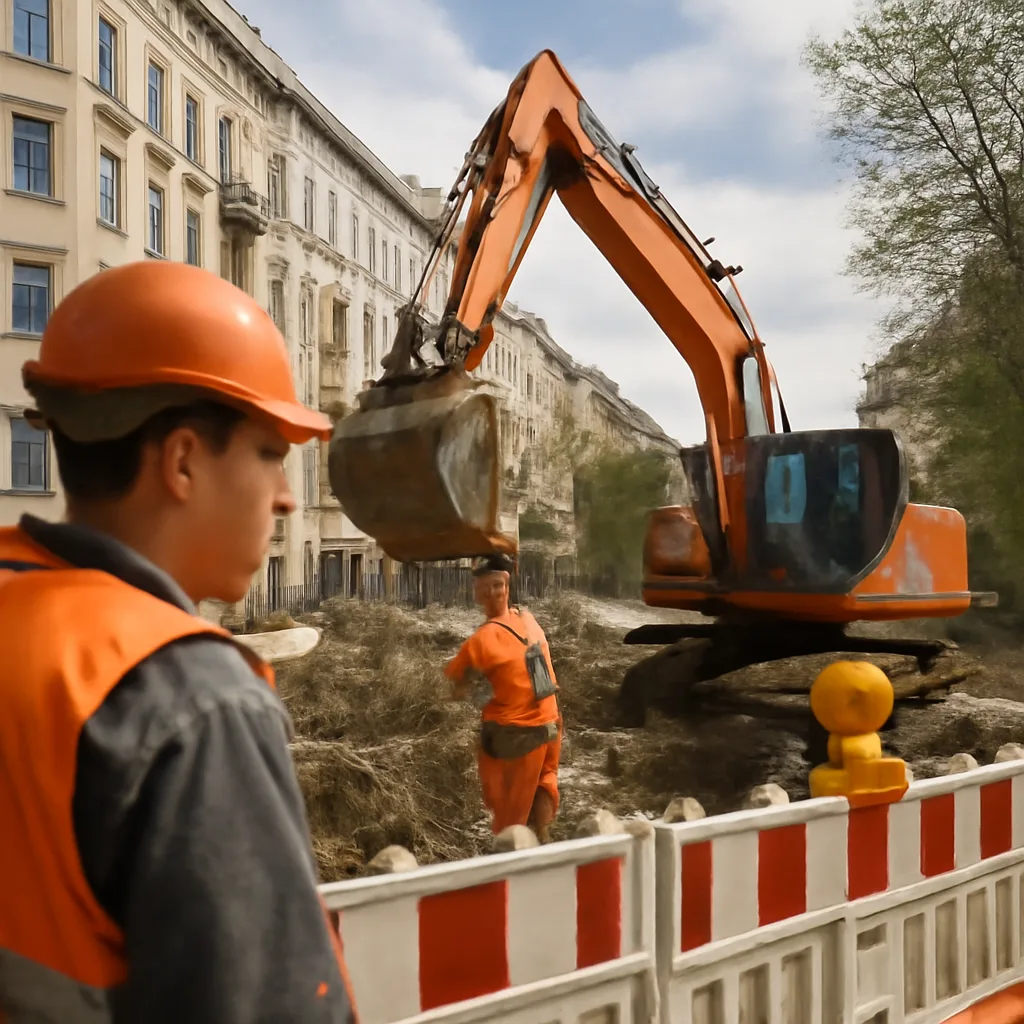 Bauarbeiten in Prenzlauer Berg: Verzögerungen durch unerwartete Faktoren