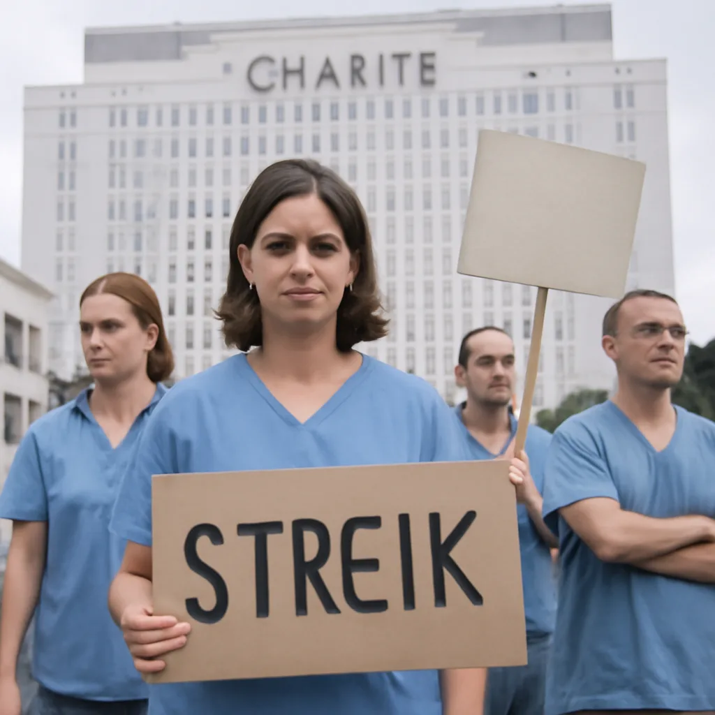 Pflegekräfte an der Charité treten in den Streik