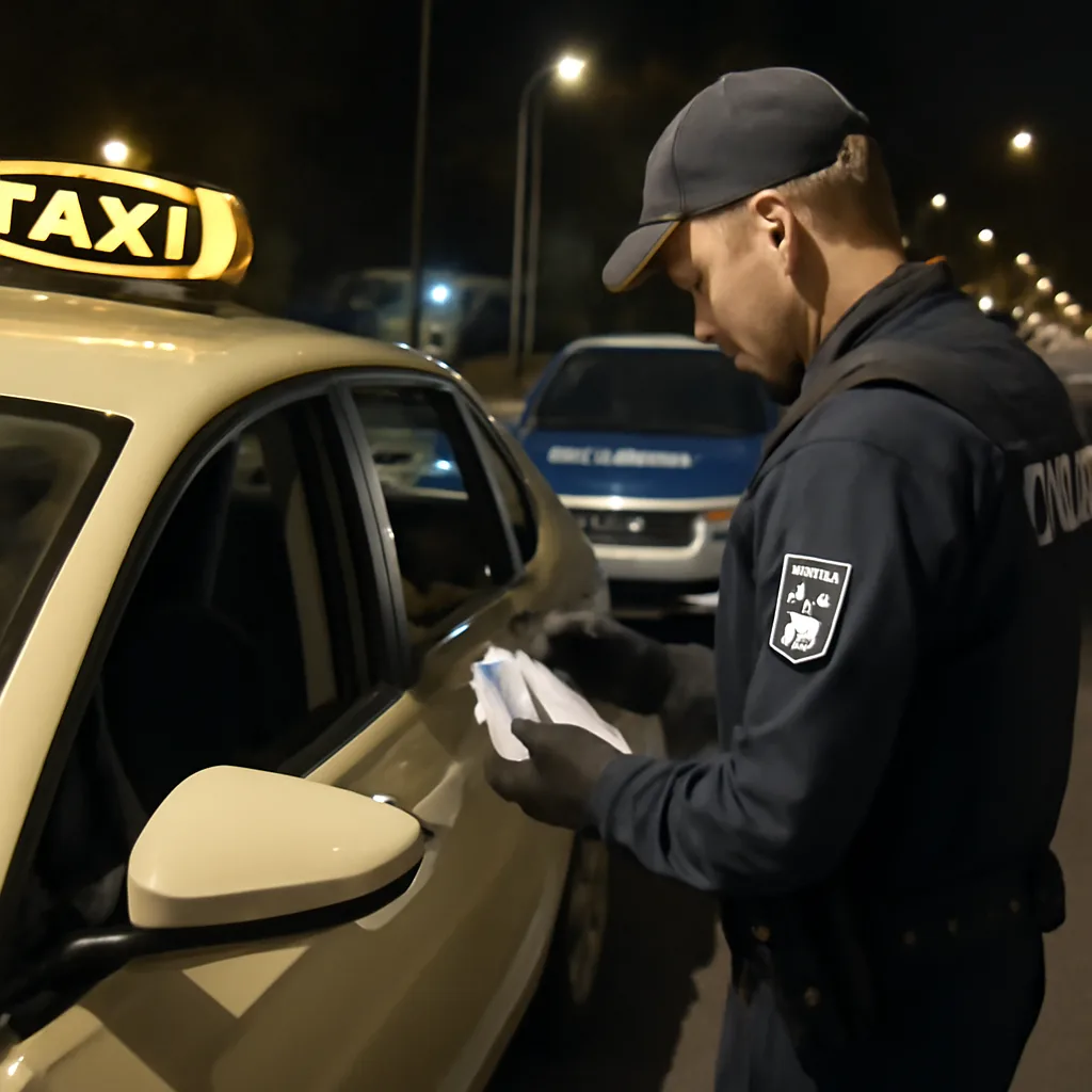Großangelegte Polizeikontrolle in Berlin: Kokain im Taxi entdeckt