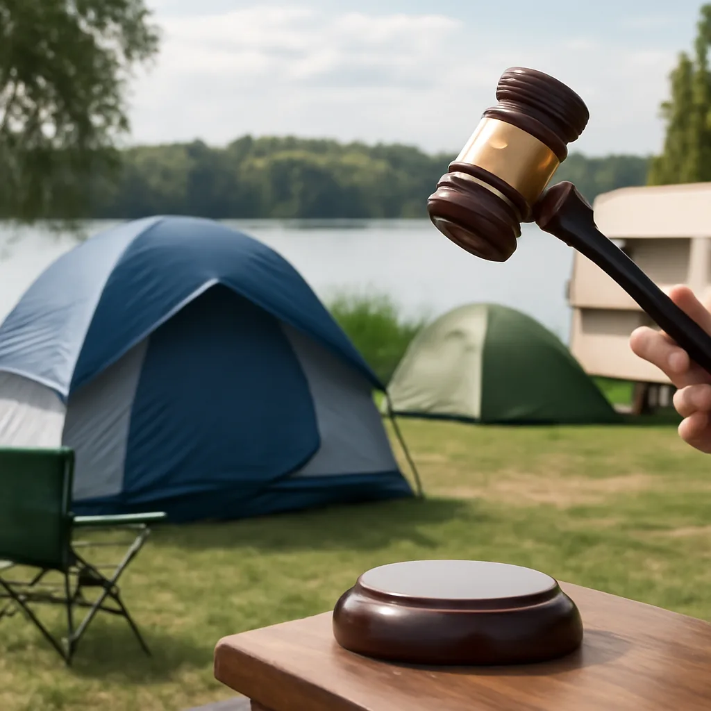 Beliebter Campingplatz bei Berlin geht unter den Hammer