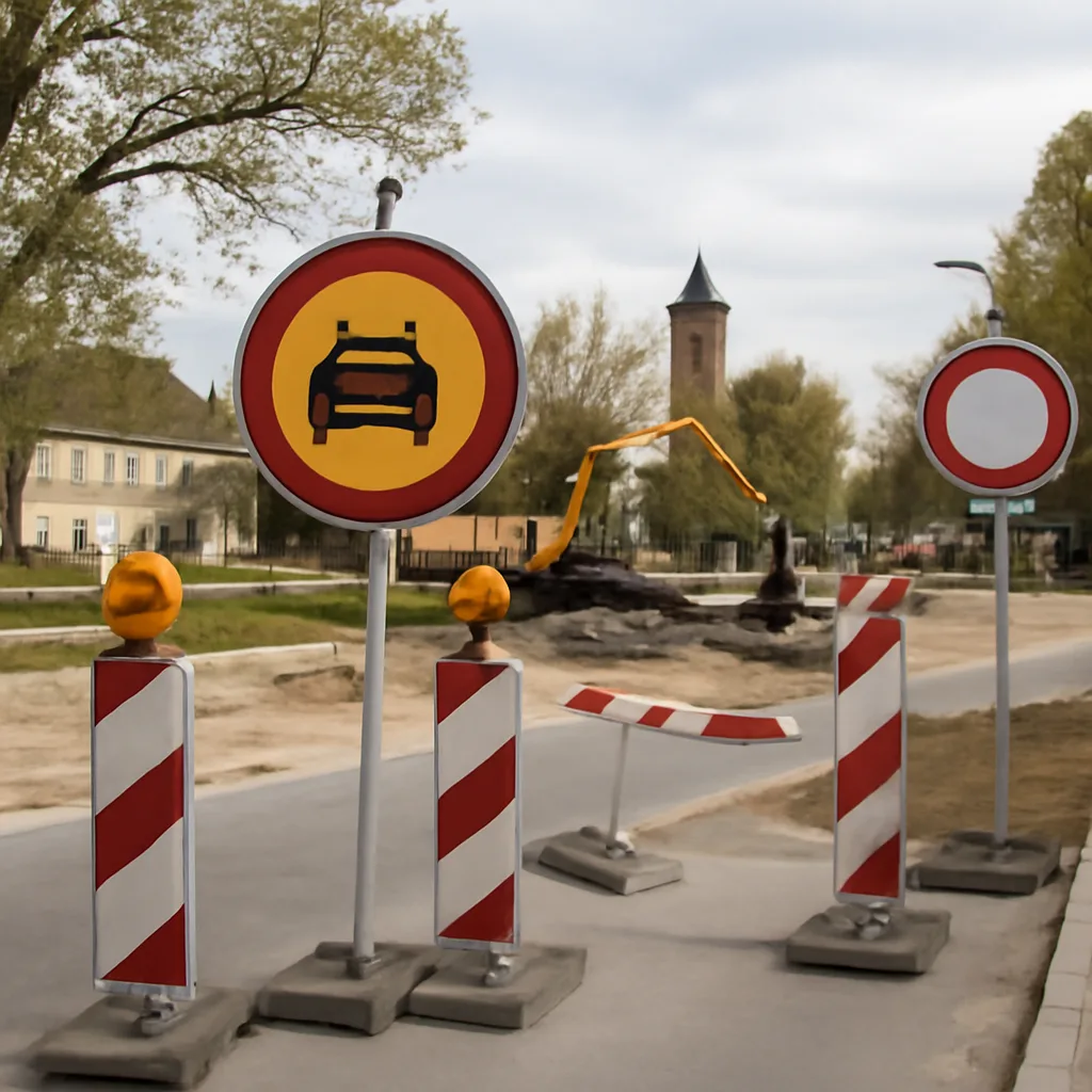 Umgestaltung des Dorfangers Bohnsdorf: Verkehr betroffen