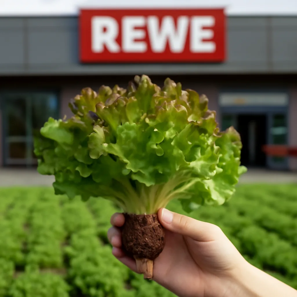 Erster Lankwitzer Pflücksalat in 500 Rewe-Märkten erhältlich