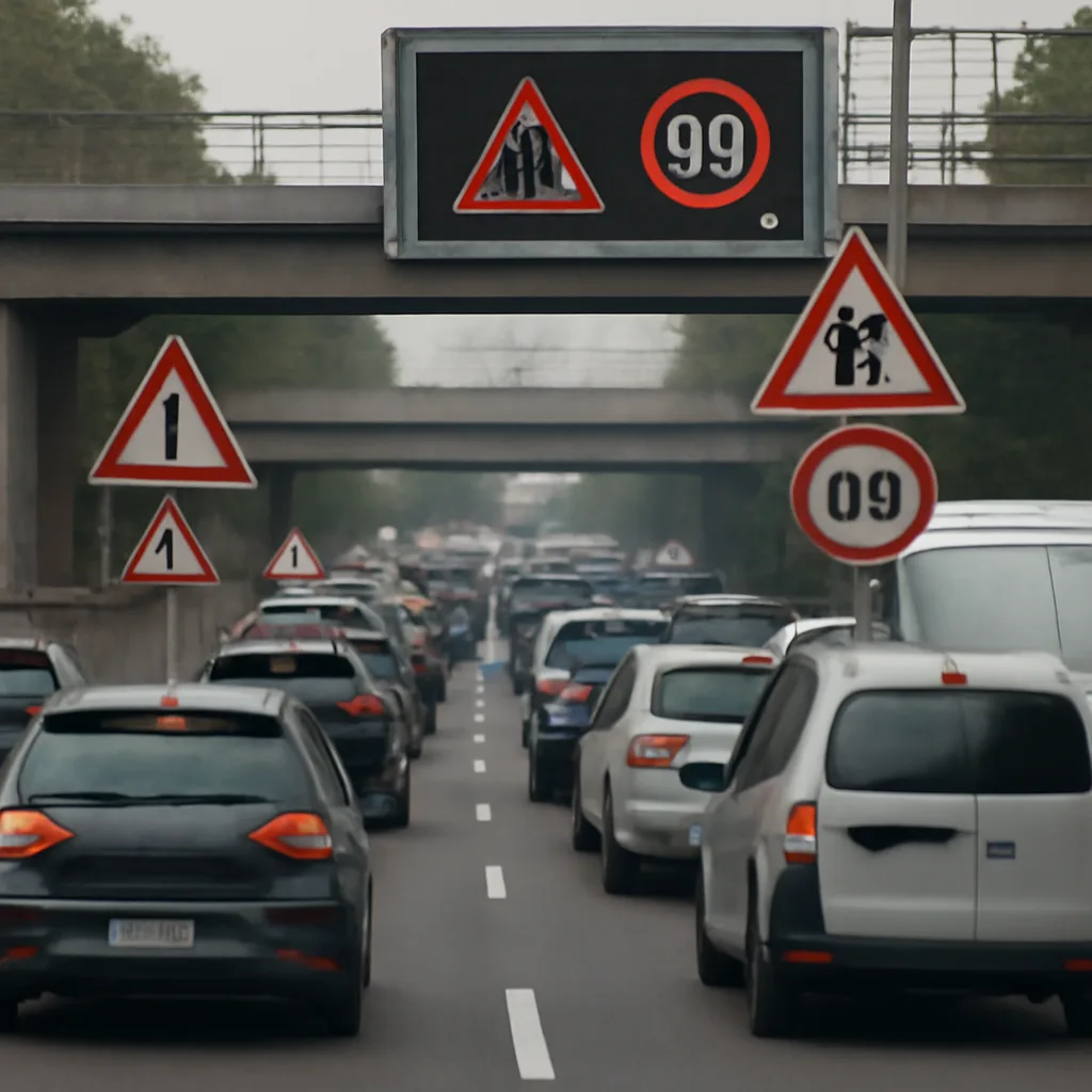 Verkehrsbehinderungen auf A100 und A111: Wichtige Infos für Autofahrer