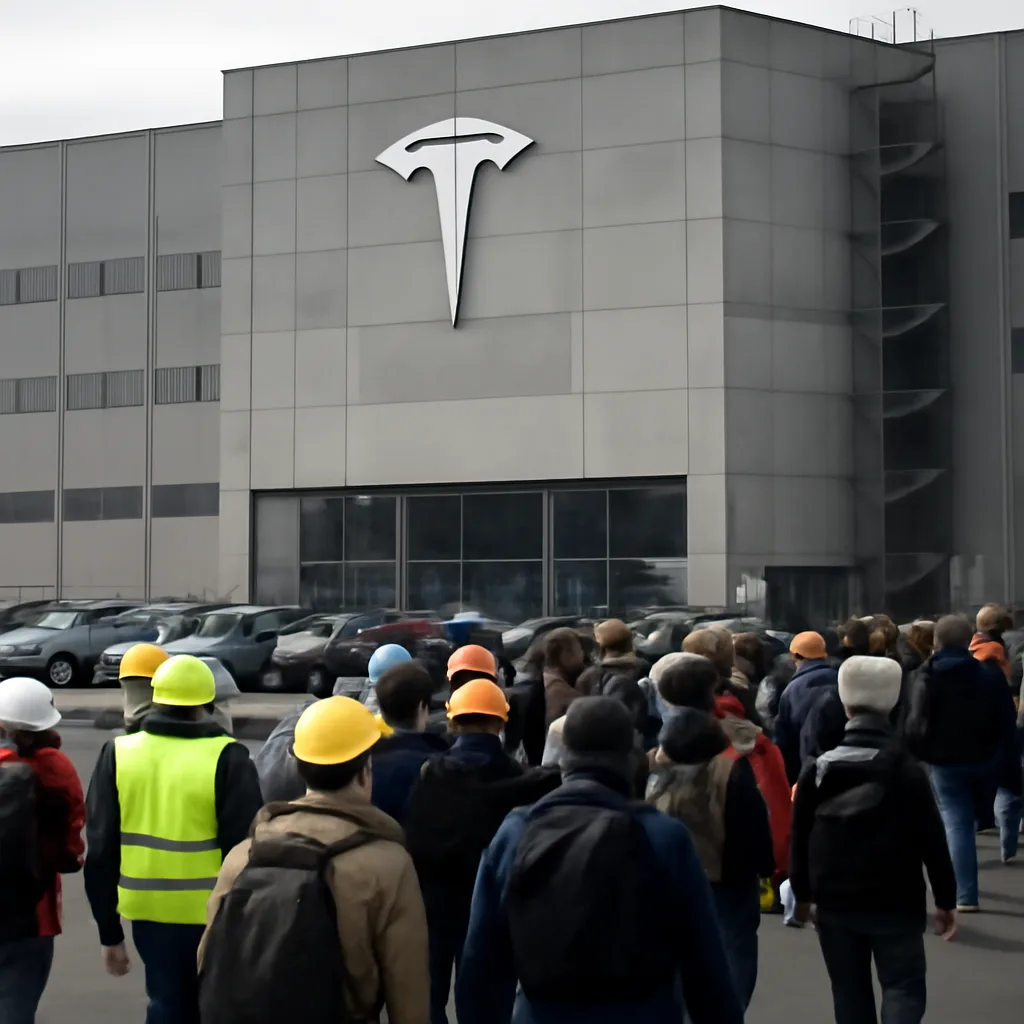Tesla weitet Mitarbeiterzahl in Grünheide drastisch aus