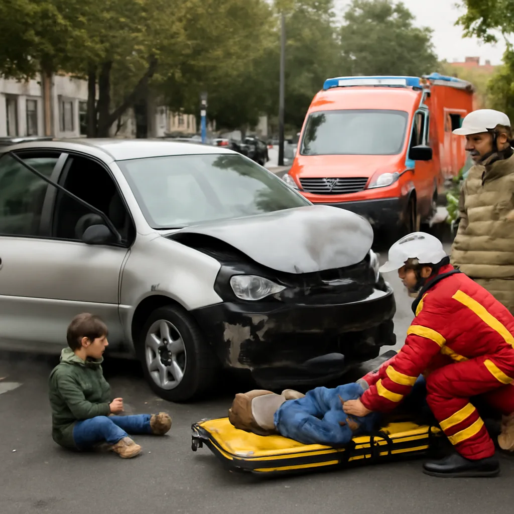 Schwerer Verkehrsunfall in Neukölln: Zwei Kinder unter den Verletzten