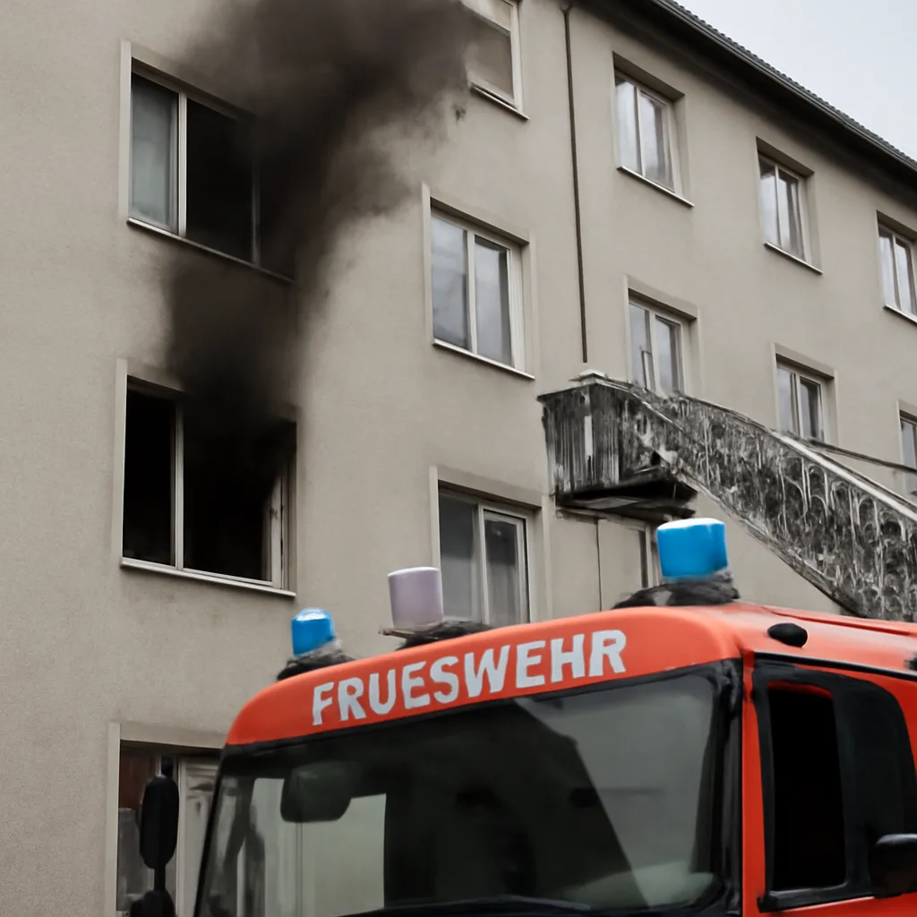 Wohnungsbrand in Berlin-Neukölln: 65-Jähriger verstirbt im Krankenhaus