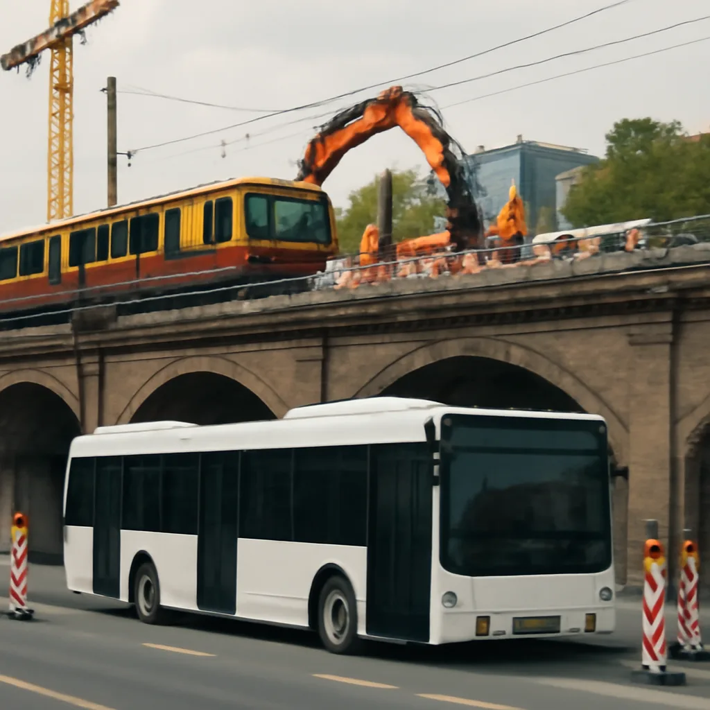 S-Bahn Bauarbeiten: Ersatzbusse auf der Stadtbahn in Berlin