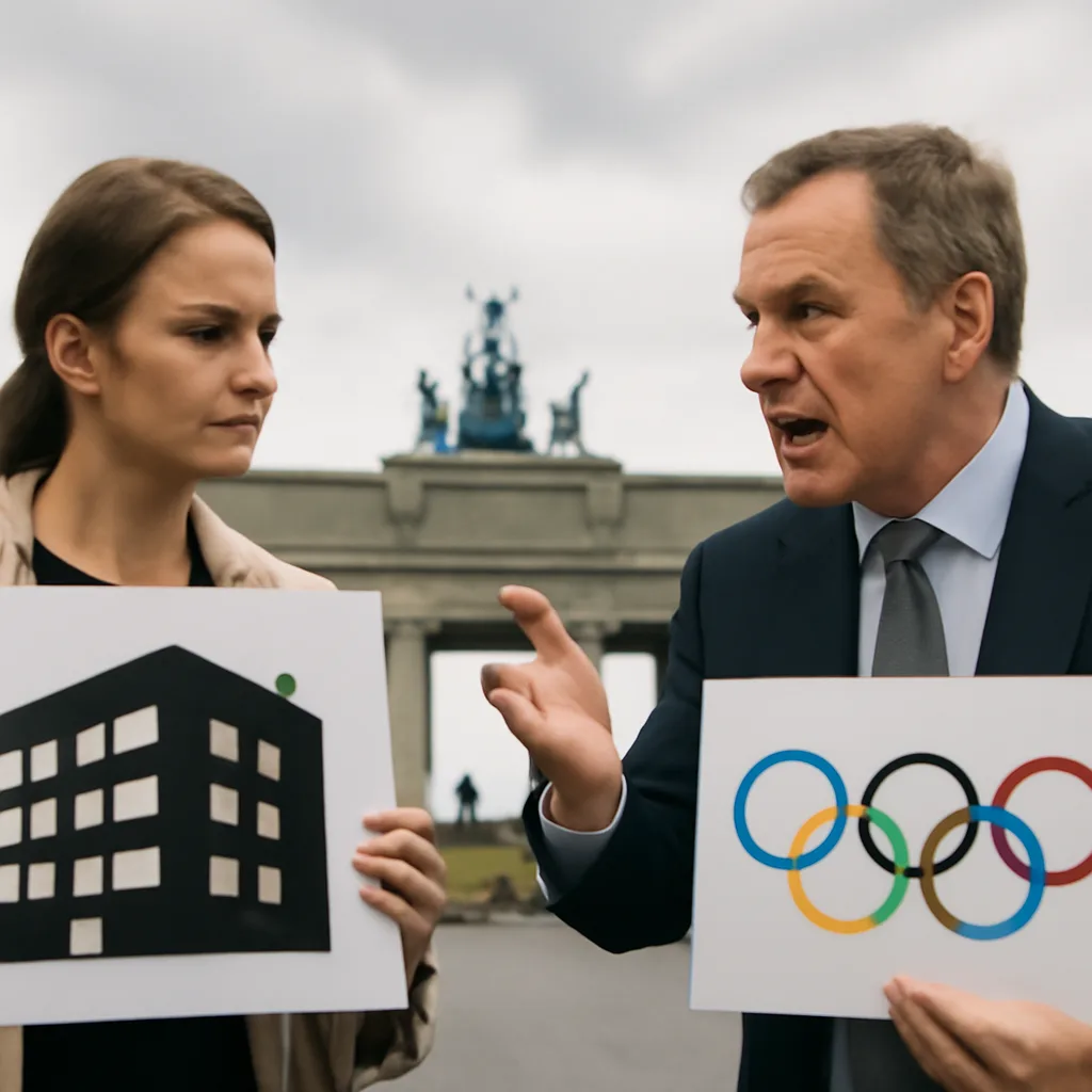 Spannungen nach Berliner Wahl: Enteignung und Olympia in der Diskussion