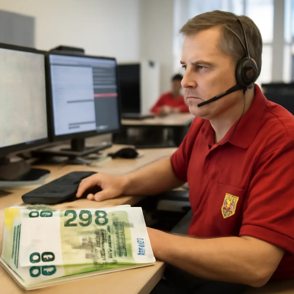 Berliner Feuerwehr-Gewerkschaft fordert 400 Euro mehr für Leitstellenmitarbeiter