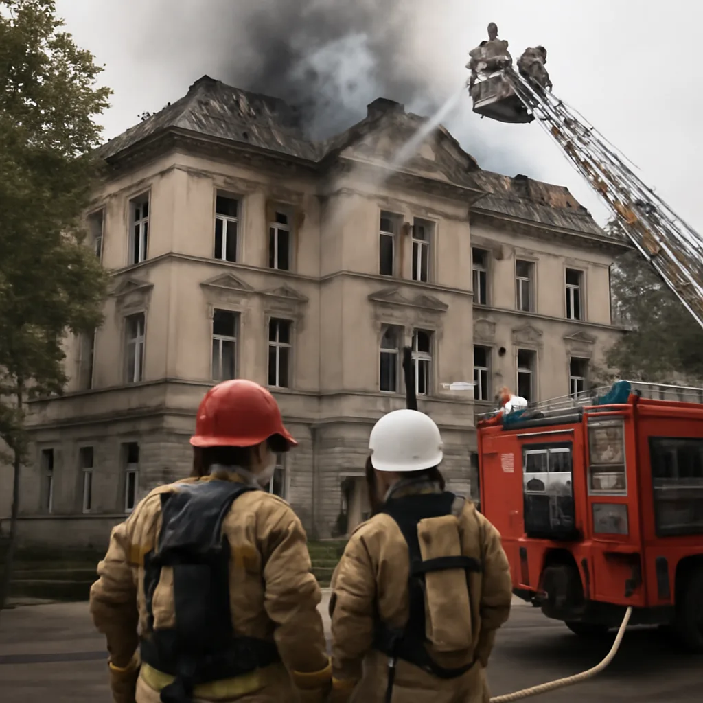 18 Stunden Feuerwehr-Einsatz in Steglitz – Altbau beschädigt