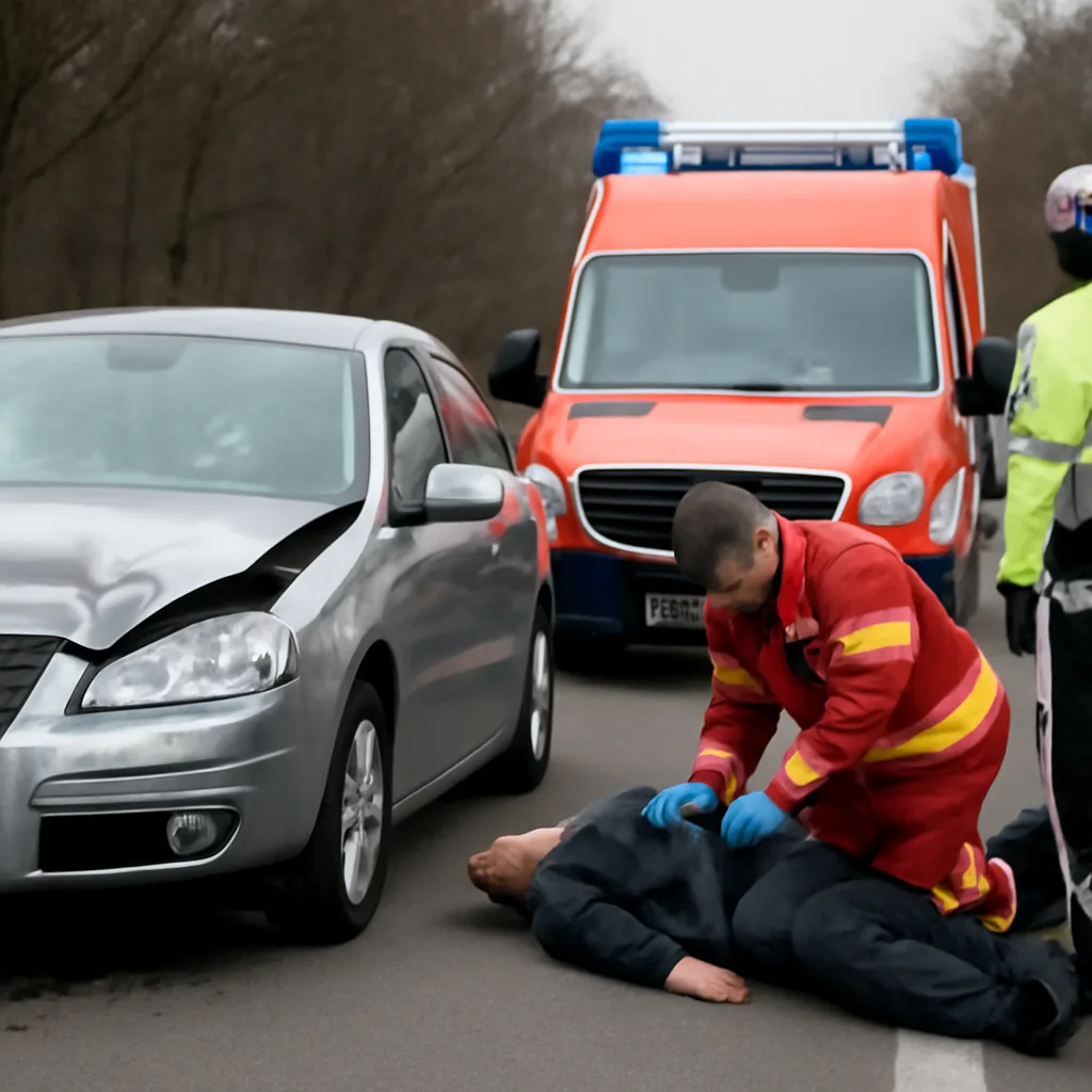 Verkehrsunfall in Spandau: Lebensgefährlich Verletzte Person
