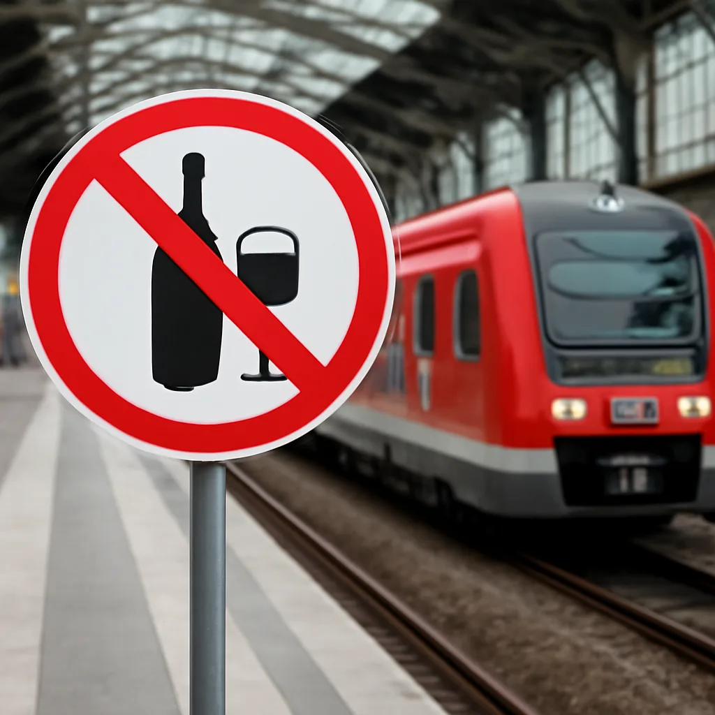 Deutsche Bahn führt Alkoholverbot in Berliner Bahnhöfen ein