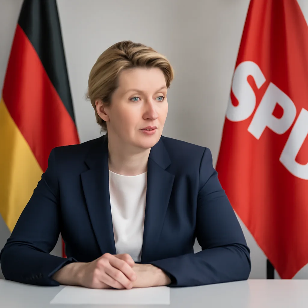 Franziska Giffey fordert SPD-Mitgliedervotum zum Koalitionsvertrag