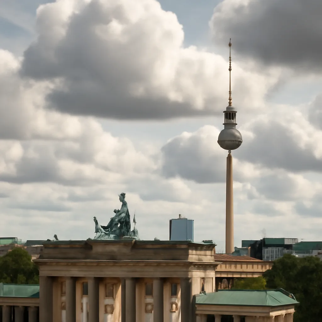 Abkühlung in Berlin: Letzte Sommertage mit Wolken