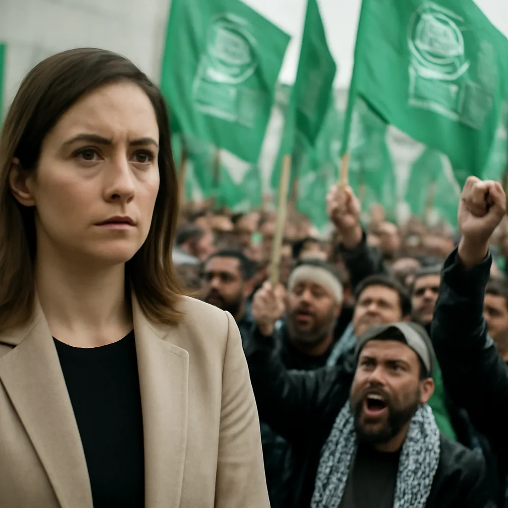 Elif Eralp und die Bedrohung durch Hamas-Sympathisanten