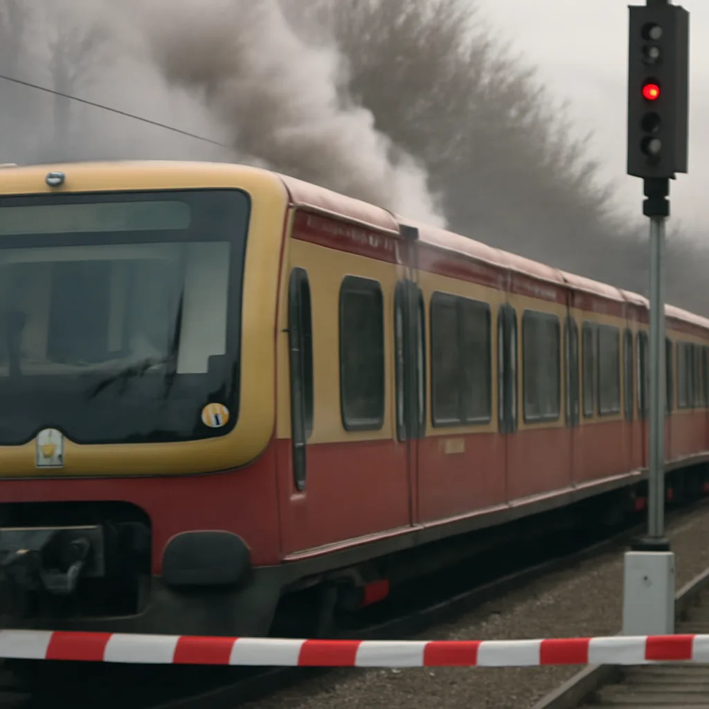 S-Bahn-Unterbrechung in Pankow: S2 wegen Brand gestoppt