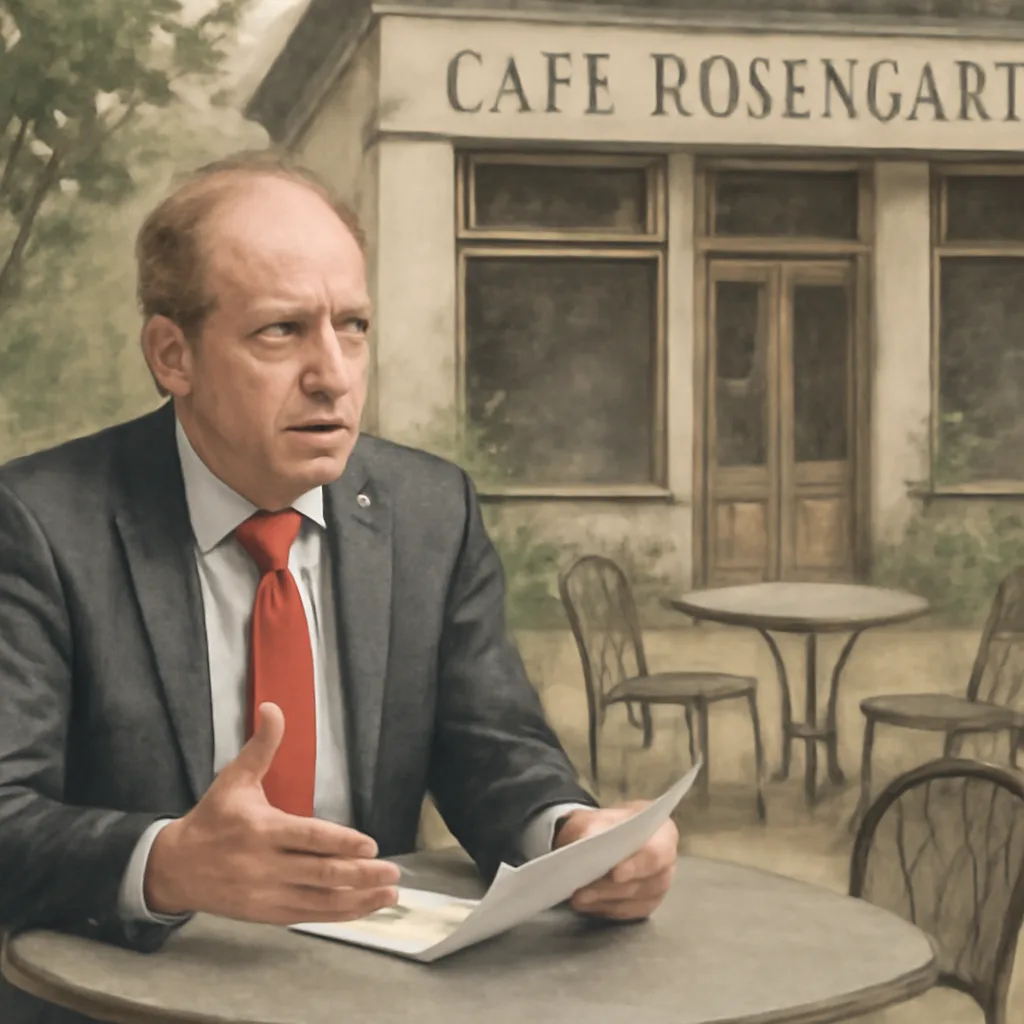 SPD setzt sich für Wiederbelebung des Cafés Rosengarten ein